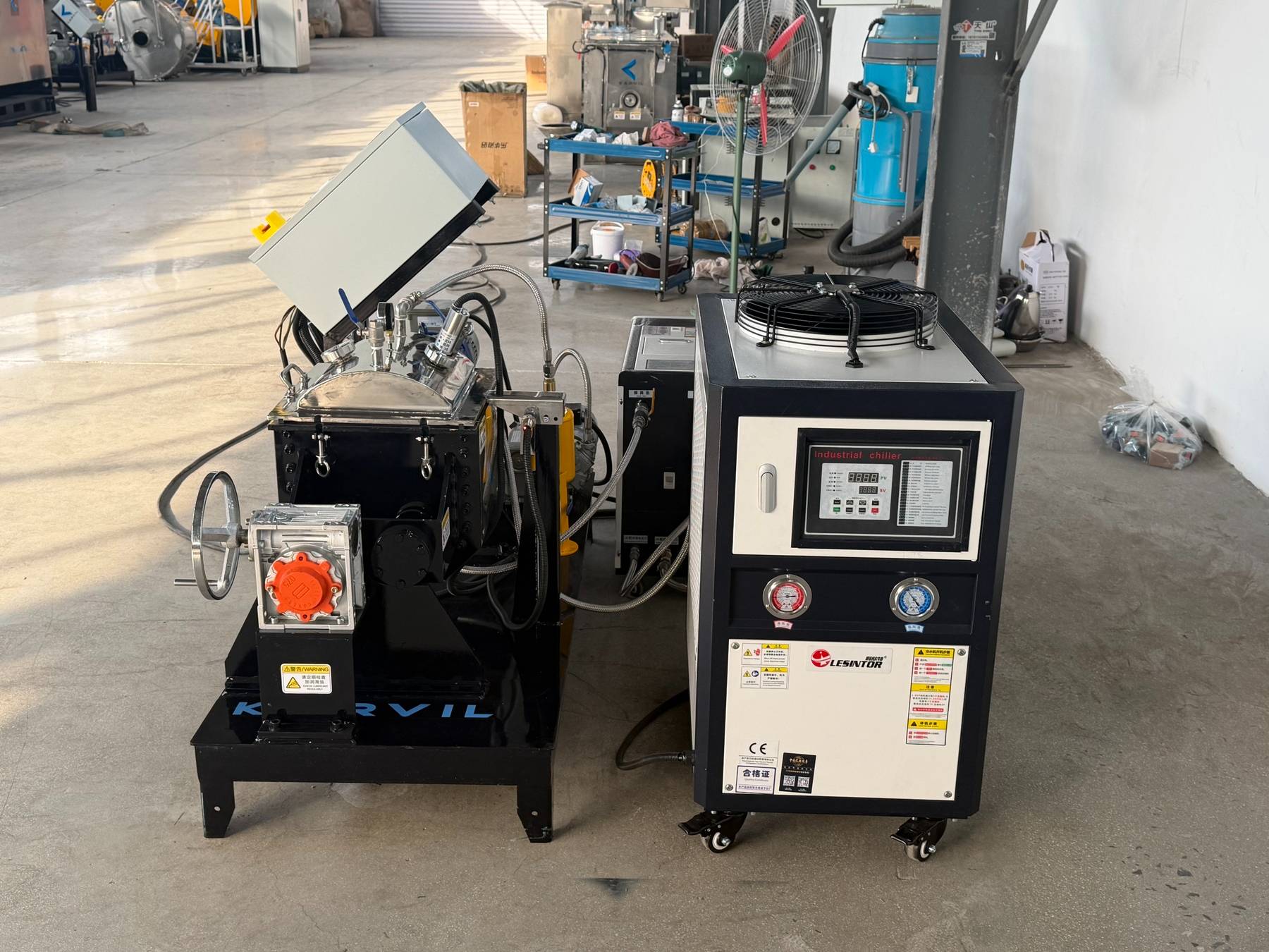 Laboratory-Vacuum-Sigma-Kneader (5) Laboratório-Vácuo-Sigma-Amassadeira (5)