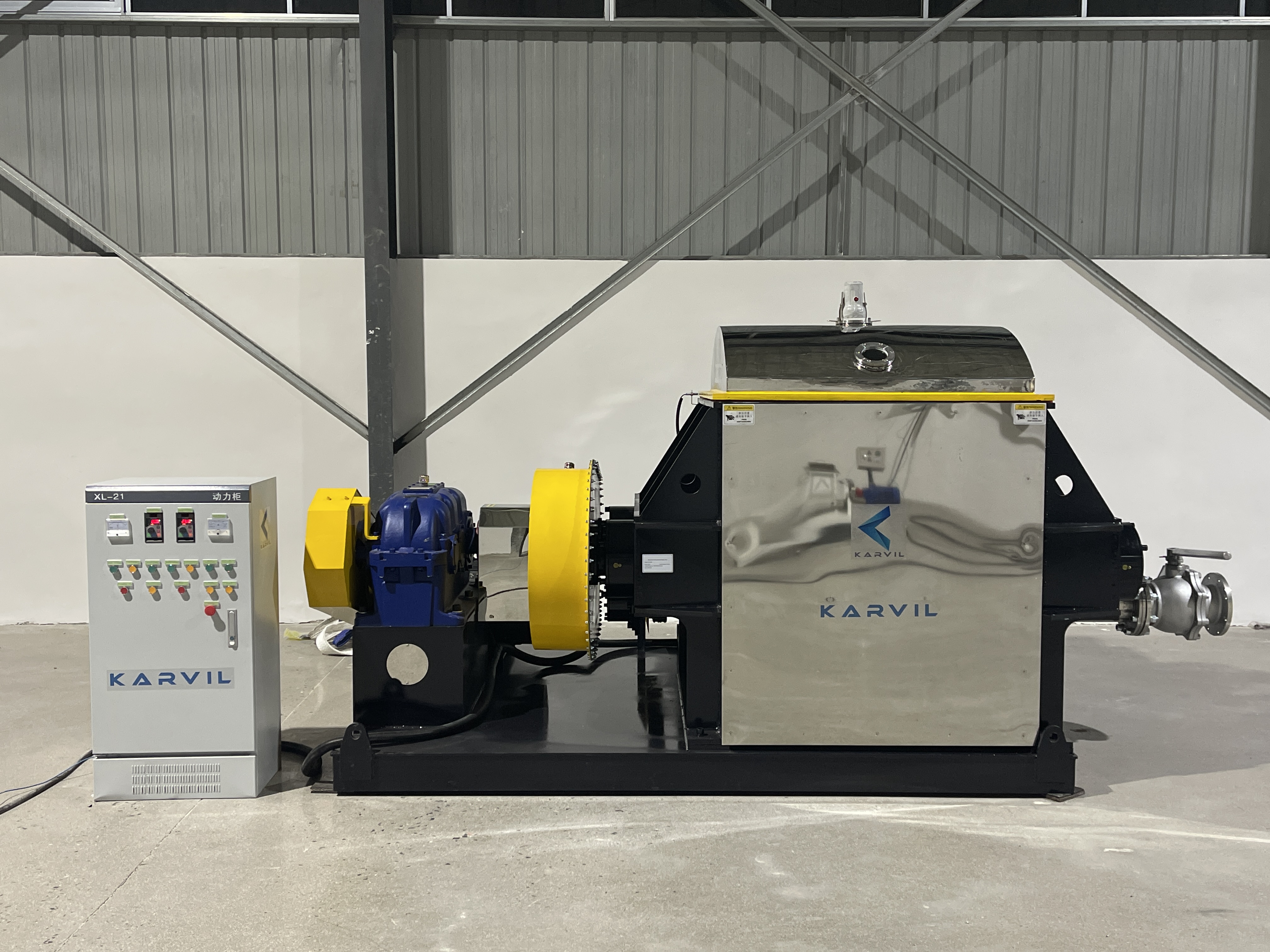 Karvil® Sigma Mixer foi enviado para a República Tcheca 