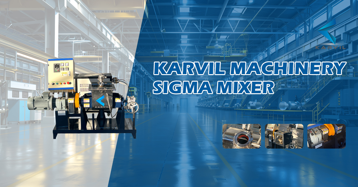 Misturador Sigma para produção de ligantes asfálticos