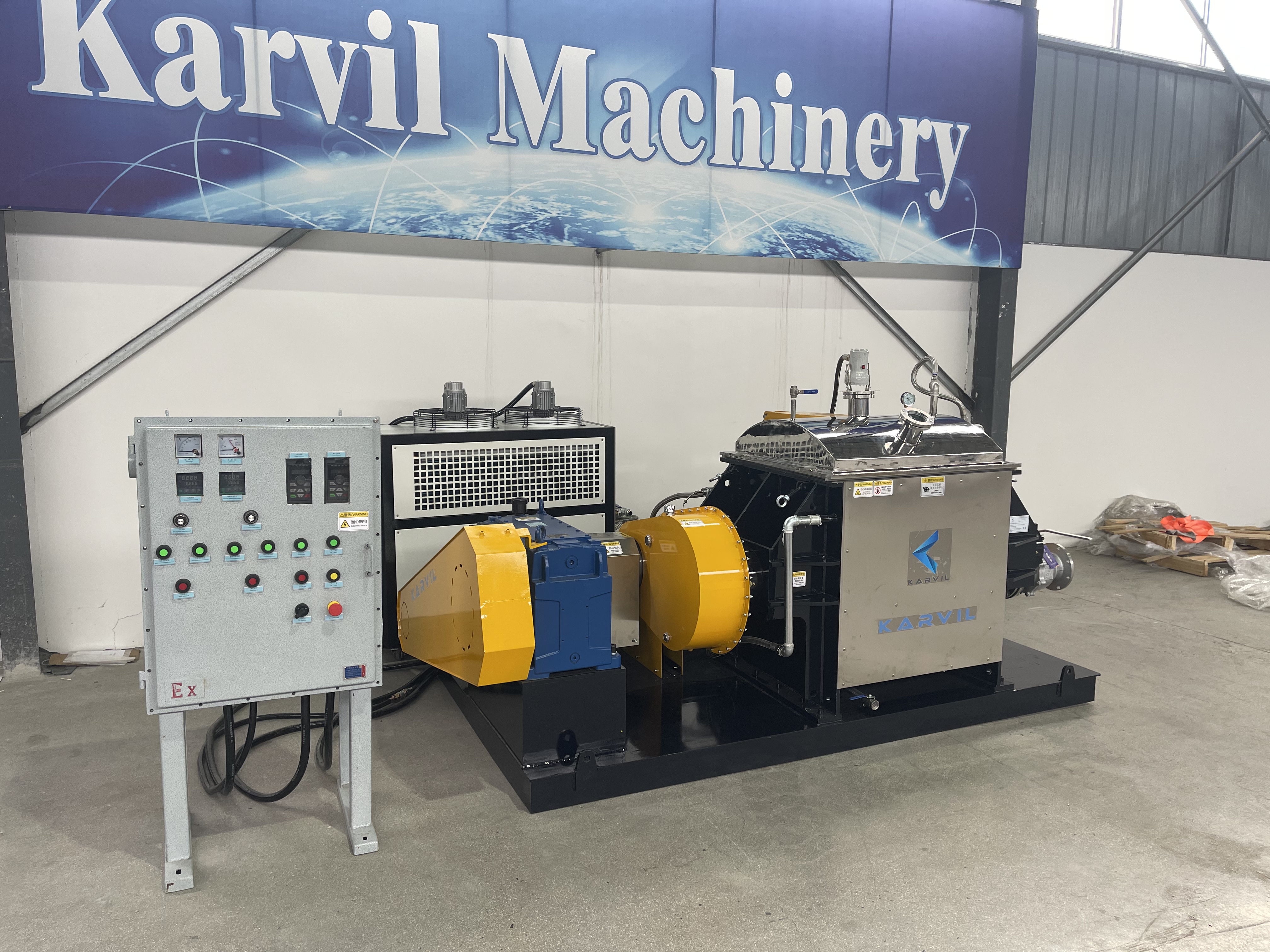 Mixer de explosão à prova de vacuum-Mixer-With Chiller