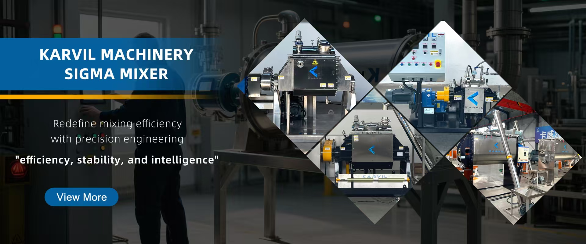  Karvil Machinery | Fabricante profissional de misturador sigma