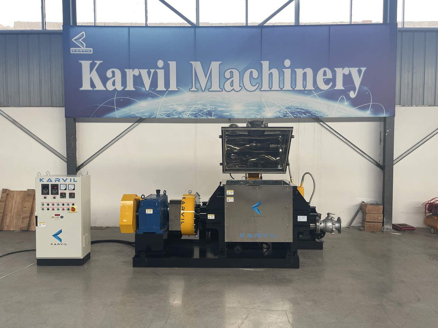 Atualização de remessa | 400L Vacuum Sigma Mixer com jaqueta a vapor - enviado para a Espanha 